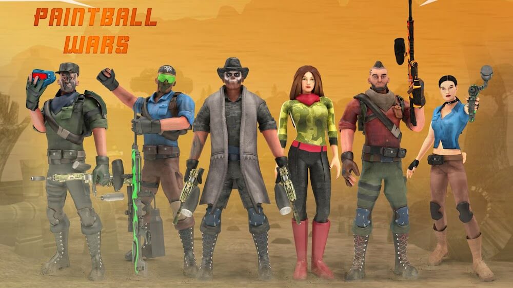 Paintball Shooting Game 3D screenshot 4