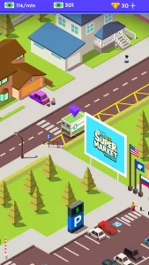 Idle Supermarket Tycoon (MOD, Unlimited Money) screenshot 4