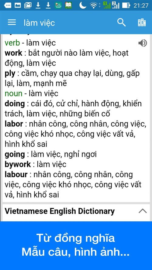 Vietnamese Dictionary Dict Box MOD screenshot 4