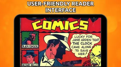 Comic Book Reader (cbz/cbr) screenshot 4