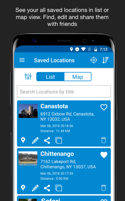 Save Location GPS screenshot 4