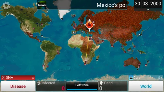 Plague Inc. (MOD, Unlocked) screenshot 4