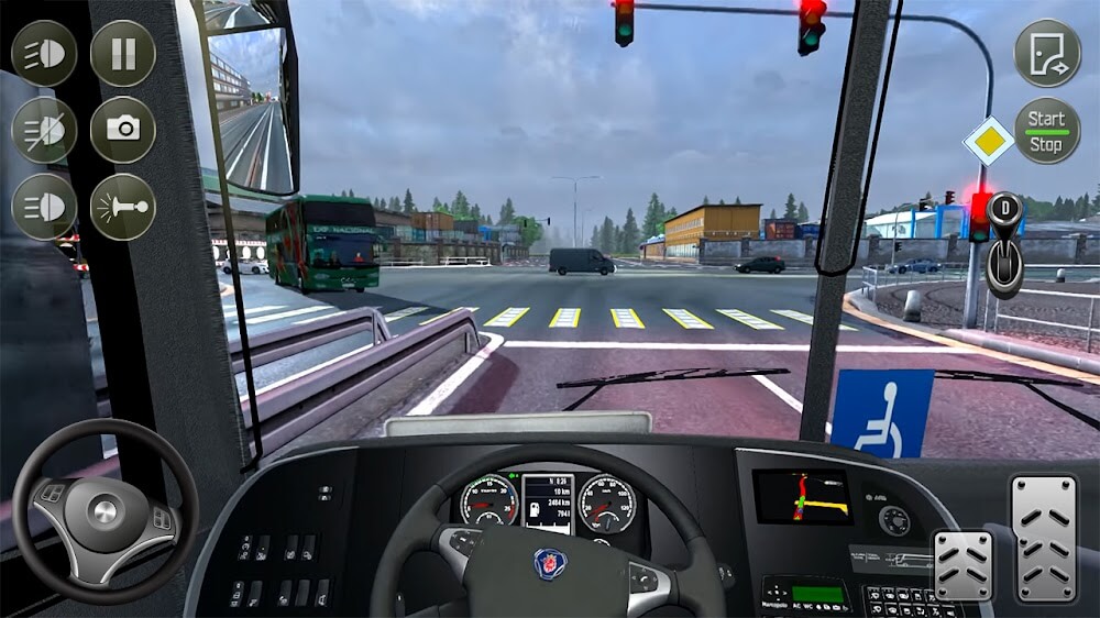 Euro Bus Simulator : Bus games screenshot 4