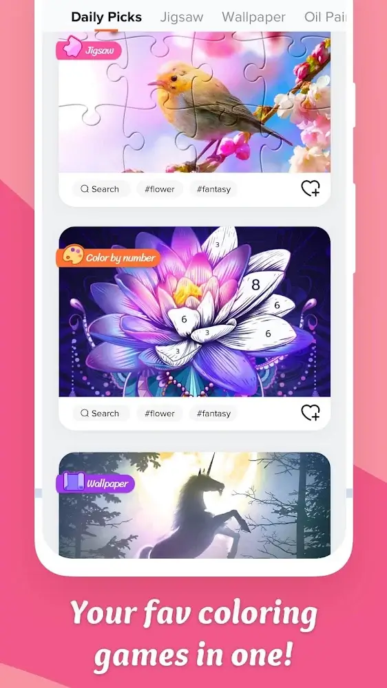 Colorscapes Plus (Color by Number Coloring Games) screenshot 4