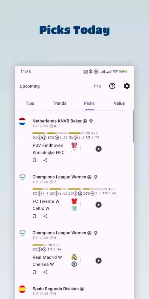Soccer Betting Tips screenshot 4