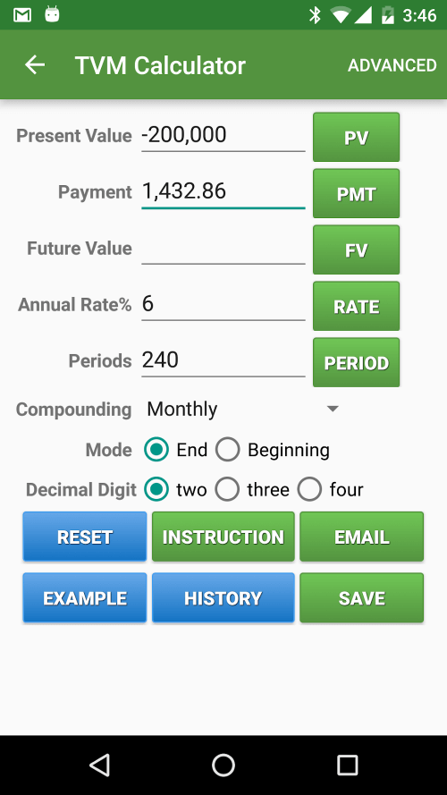 Financial Calculators Pro screenshot 4