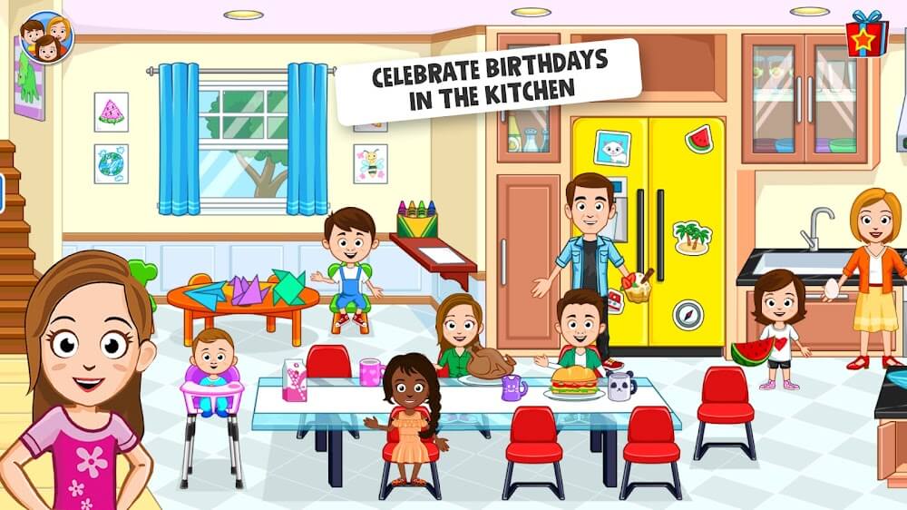 My Town Home: Family Playhouse screenshot 4