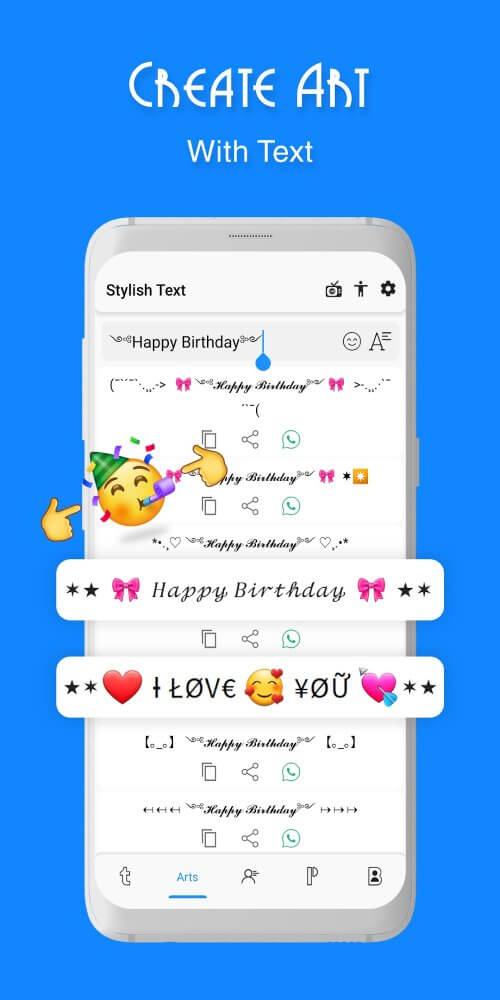 Stylish Text, Fonts & Keyboard screenshot 4