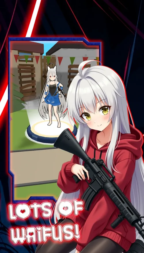 Squad Waifus: Anime Shooter screenshot 4