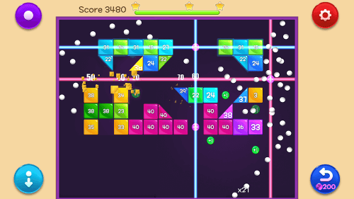 Jewel Bricks Breaker screenshot 4
