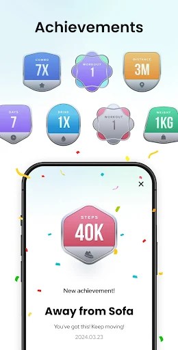 Pedometer StepGo MOD screenshot 4