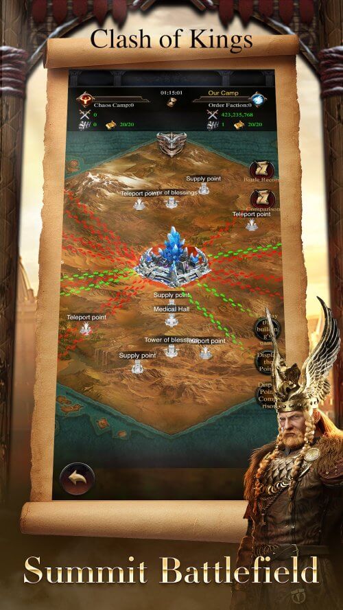 Clash of Kings (MOD, Unlimited Gold/Resources) screenshot 4