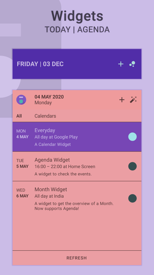 Everyday | Calendar Widget screenshot 4