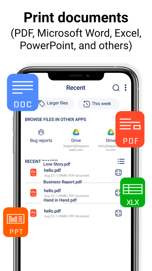 Mobile Printer: Simple Print screenshot 4