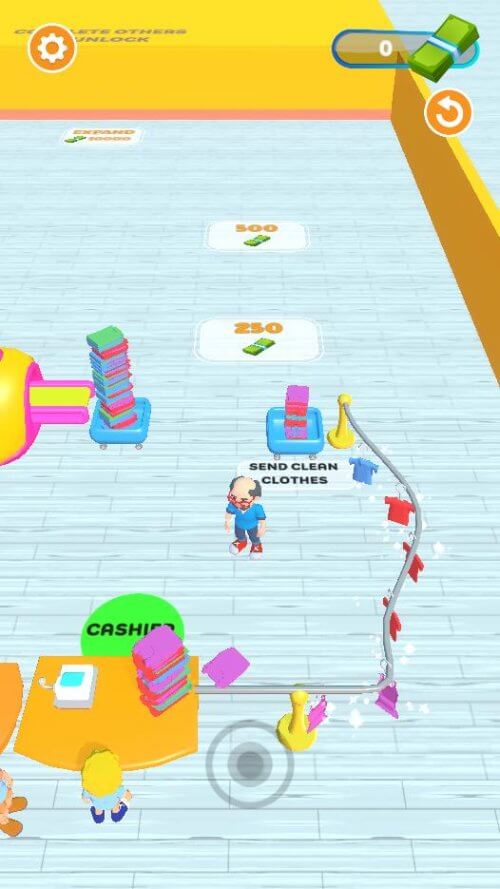 Laundry Rush screenshot 4