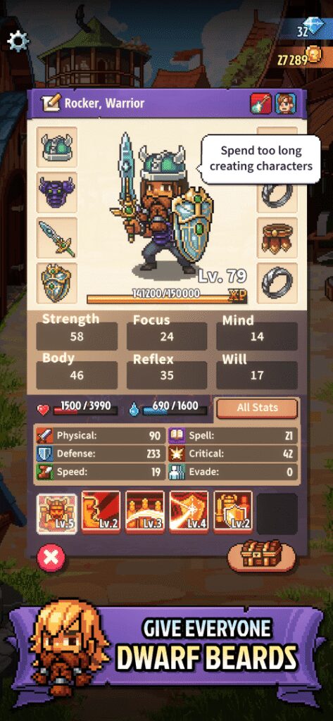 Knights of Pen and Paper 3 screenshot 4
