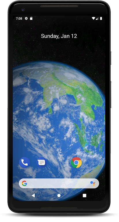 Moon 3D Live Wallpaper screenshot 4