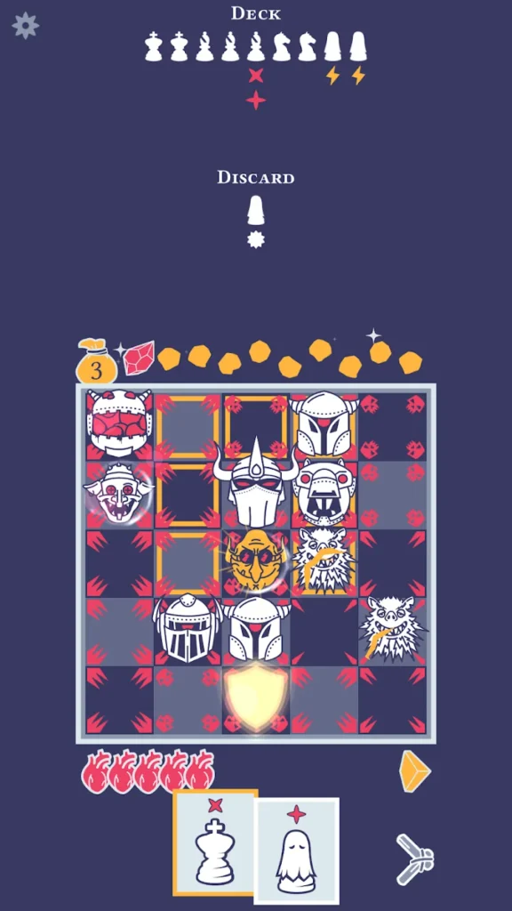 Pawnbarian: a Puzzle Roguelike screenshot 4