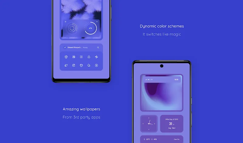 Futura KLWP screenshot 4