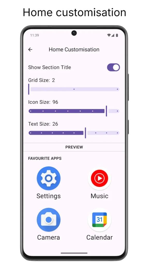 Senior Launcher screenshot 4