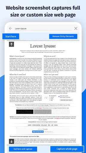 Long: Full Screenshot Capture MOD screenshot 4