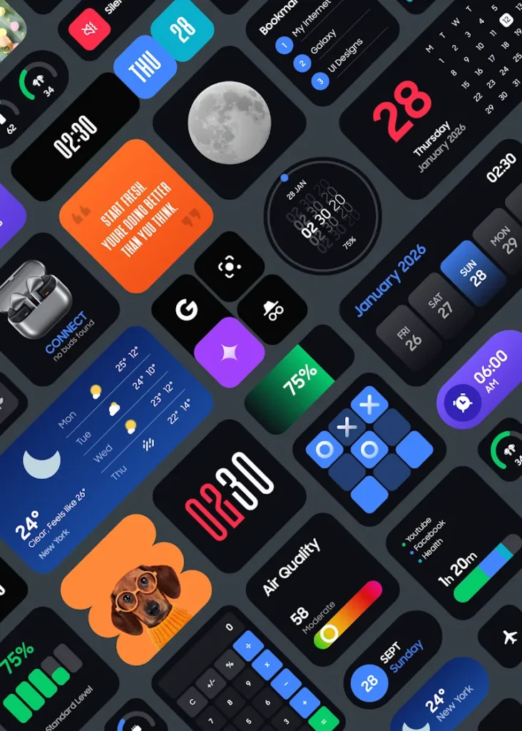 Galaxy Widgets: One UI screenshot 4