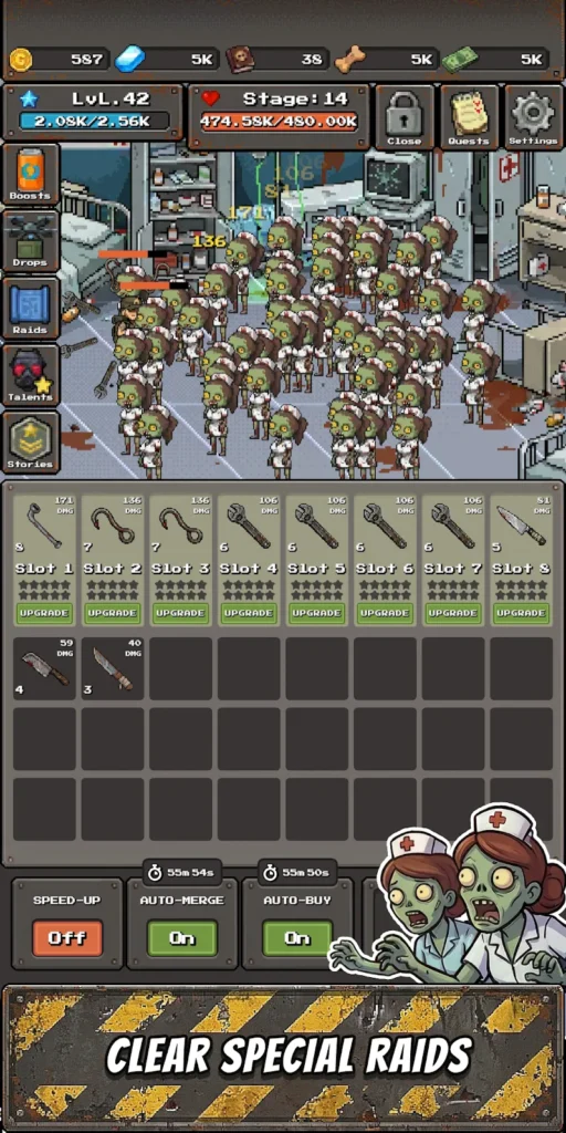 Idle Survivor: Zombie Land screenshot 4