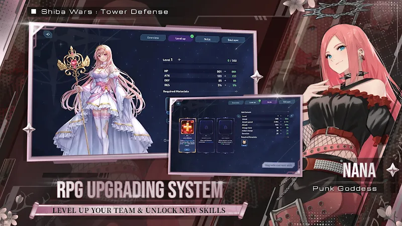 Shiba Wars: Goddess Link TD screenshot 4