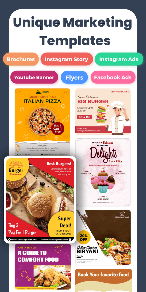 Menu Maker screenshot 4