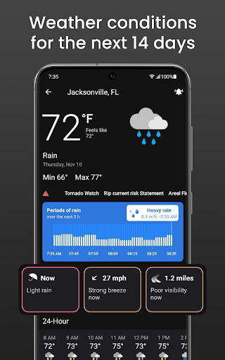Clime: NOAA Weather Radar Live MOD screenshot 4