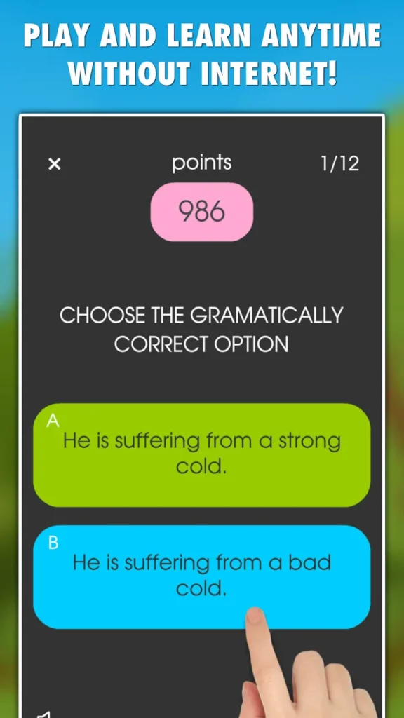 My English Grammar Test PRO screenshot 4