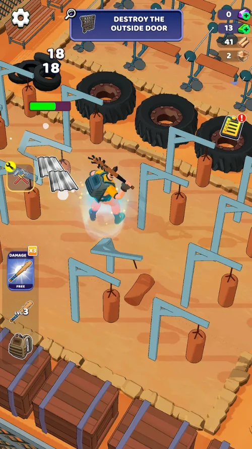 Zone X: Wasteland Survival RPG screenshot 4