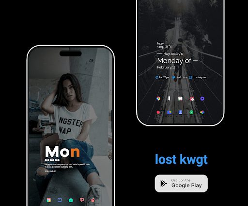 lost KWGT MOD screenshot 4