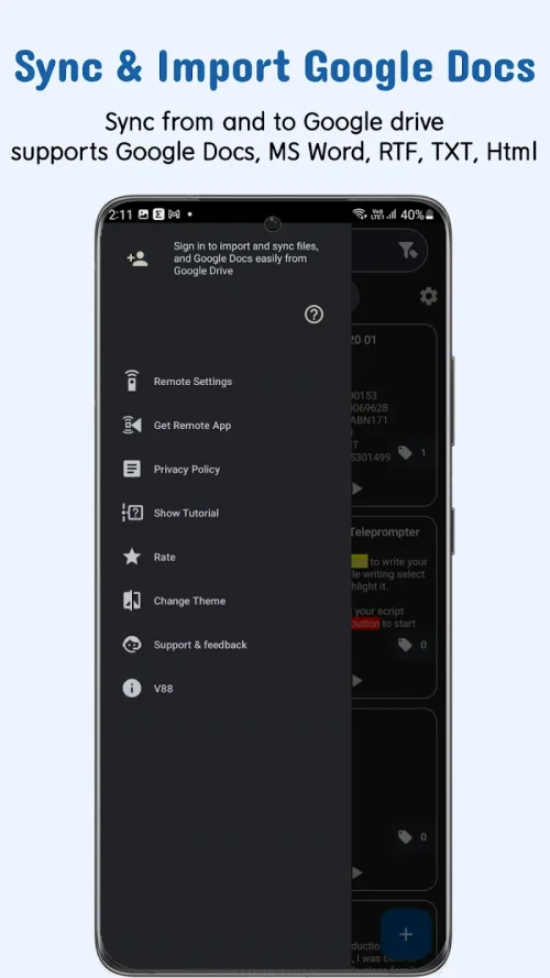 Nano Teleprompter screenshot 4