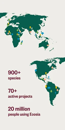 Ecosia Trees & Privacy screenshot 4