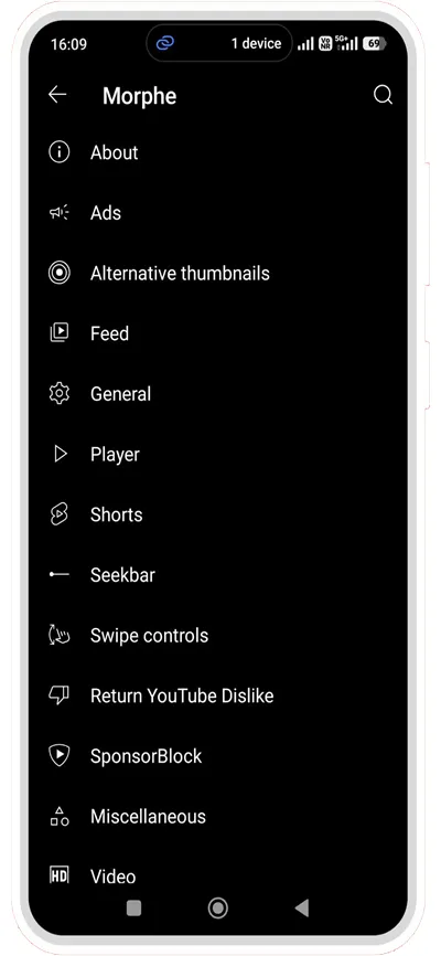 YouTube Music ReVanced Morphe MOD screenshot 4