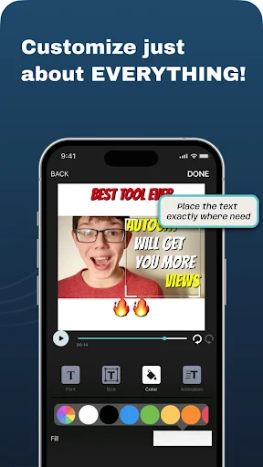 AutoCap Captions Teleprompter MOD screenshot 4
