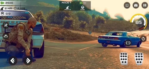 Highway Police Chase Car Games screenshot 4