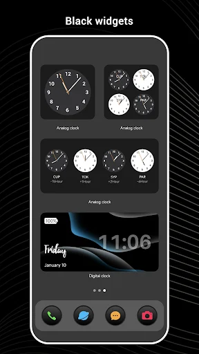 Deep OS Launcher MOD screenshot 4