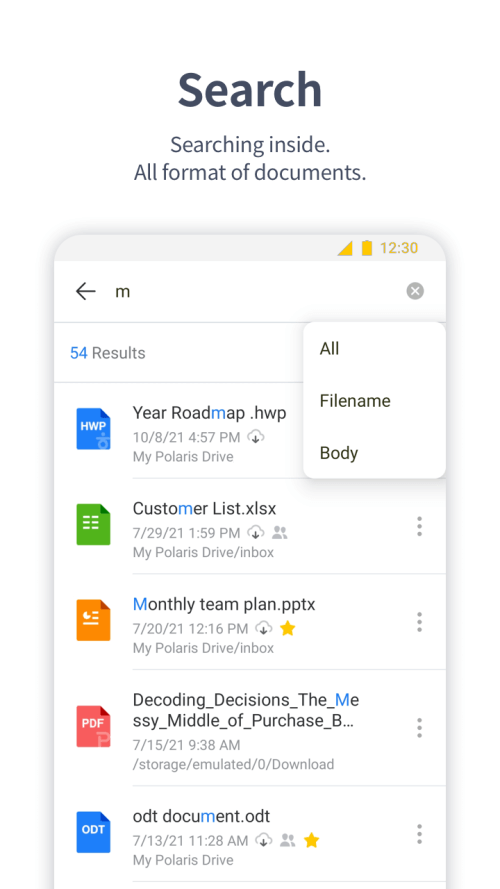 Polaris Office screenshot 4