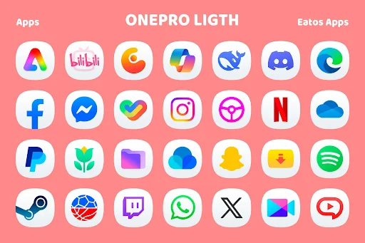 OneLight 8 Icon Pack MOD screenshot 4
