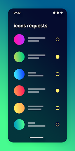 Gladient Icon Pack iOS Style MOD screenshot 4