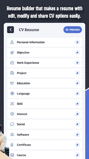 MyCV: Resume Builder MOD screenshot 4
