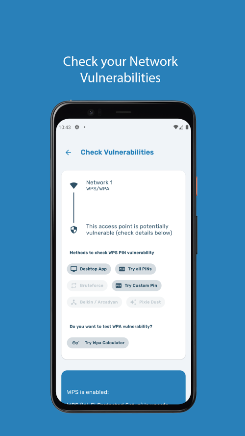 WIFI WPS WPA TESTER screenshot 4