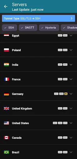 HTTP Injector (SSH/V2ray) VPN screenshot 4