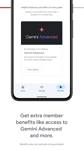 Google One screenshot 4