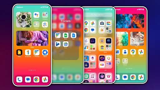 HiPhone Launcher MOD screenshot 4