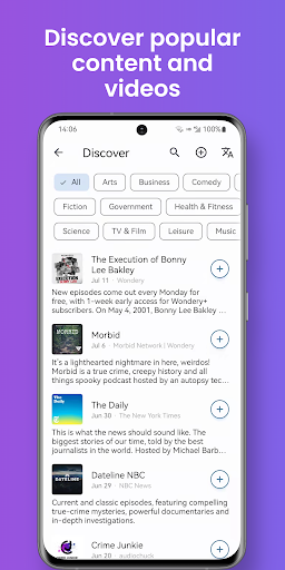 FocusPodcast and AudioBooks MOD screenshot 4