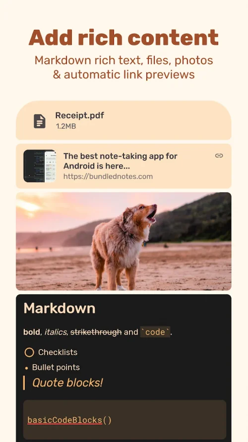 Bundled Notes – List, Organize screenshot 4