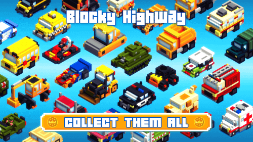 Blocky Highway screenshot 4